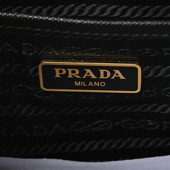 Prada Nylon Saffiano Double Zip Camera Bag Black 8 of 9