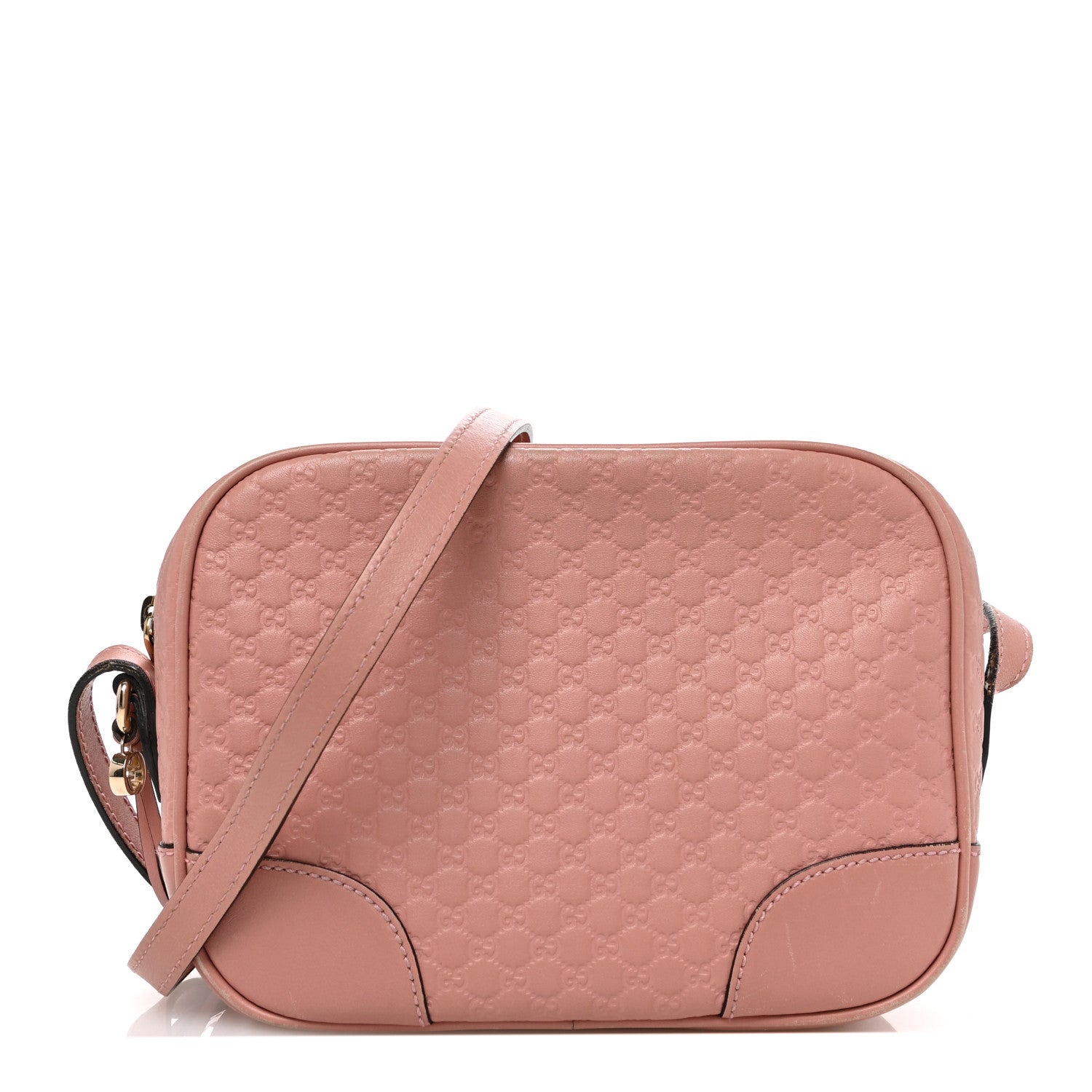 Gucci Soft Microguccissima Mini Bree Messenger Bag Soft Pink 1 of 13