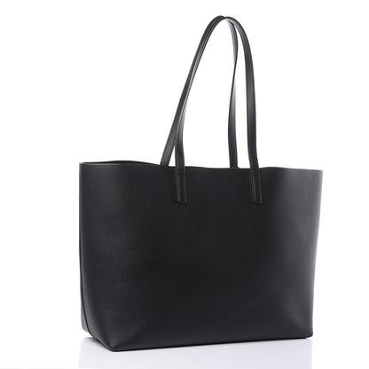 Saint Laurent Calfskin Large Shopping Tote Black 4 of 11