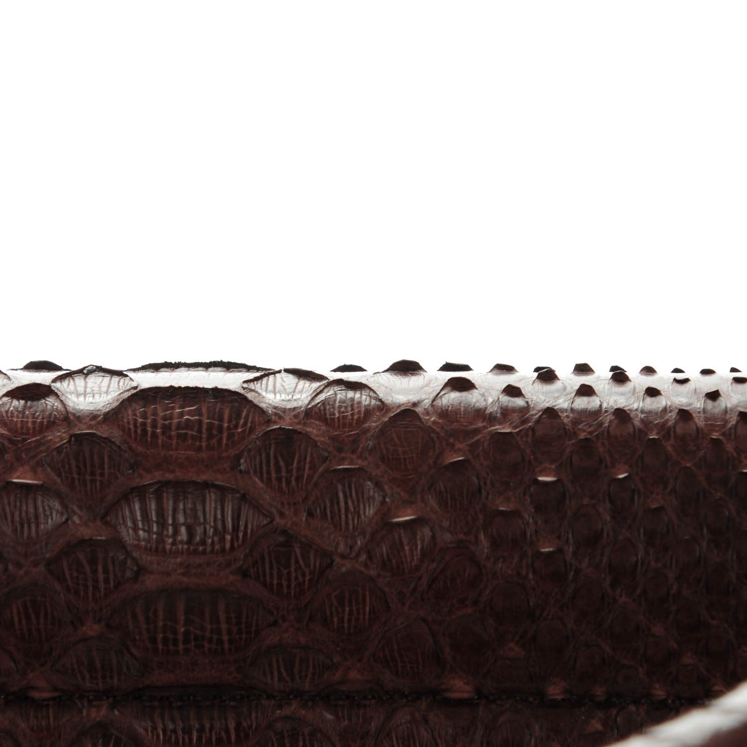 Celine Python Calfskin Small Tri-Color Trapeze Blue Brown 9 of 10
