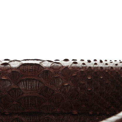 Celine Python Calfskin Small Tri-Color Trapeze Blue Brown 9 of 10