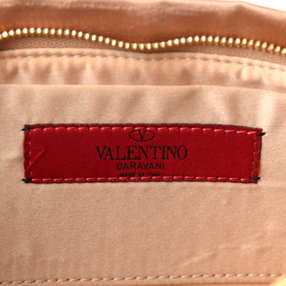 Valentino Garavani Satin Bow Clutch Poudre 6 of 10