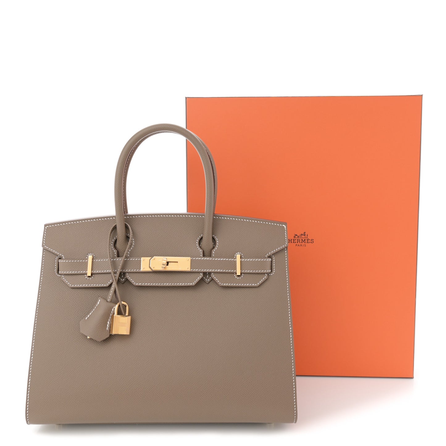 Epsom Birkin Sellier 30 Etoupe