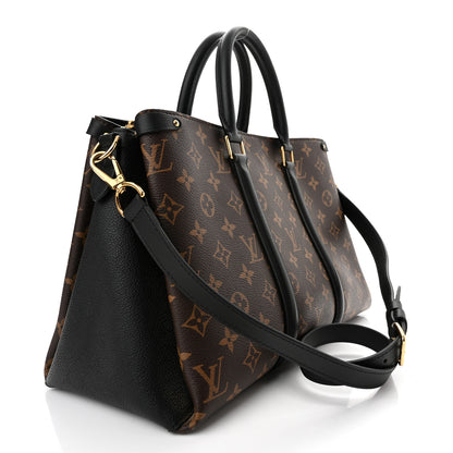 Louis Vuitton Monogram Soufflot MM Black 3 of 9