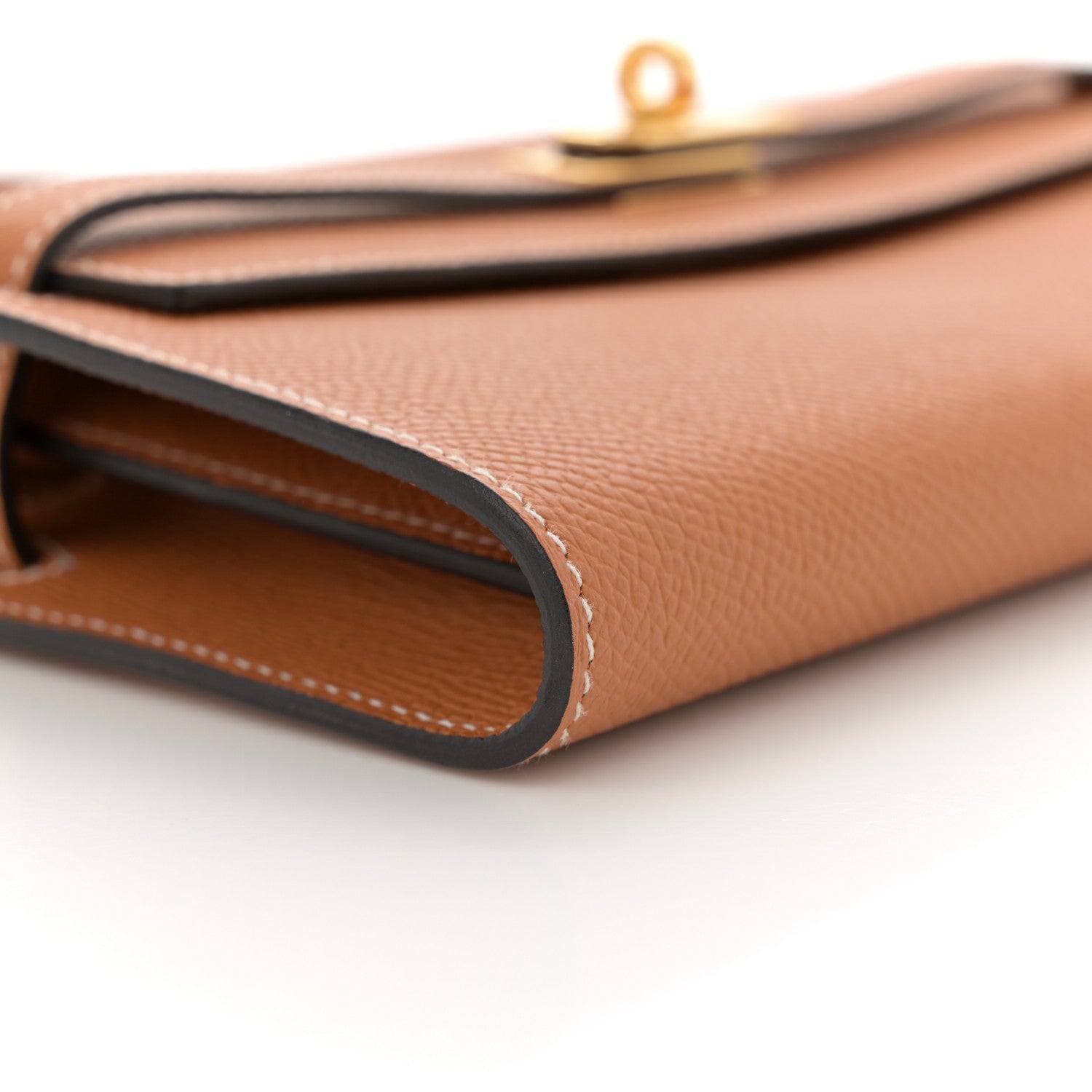 Hermes Epsom Kelly Wallet To Go Toffee 8 of 10