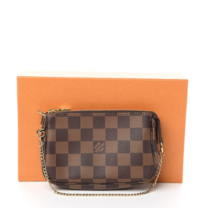 Louis Vuitton Damier Ebene Mini Pochette Accessories 7 of 7