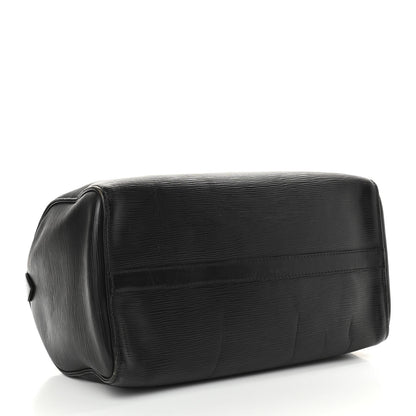Louis Vuitton Epi Speedy 30 Black 3 of 8