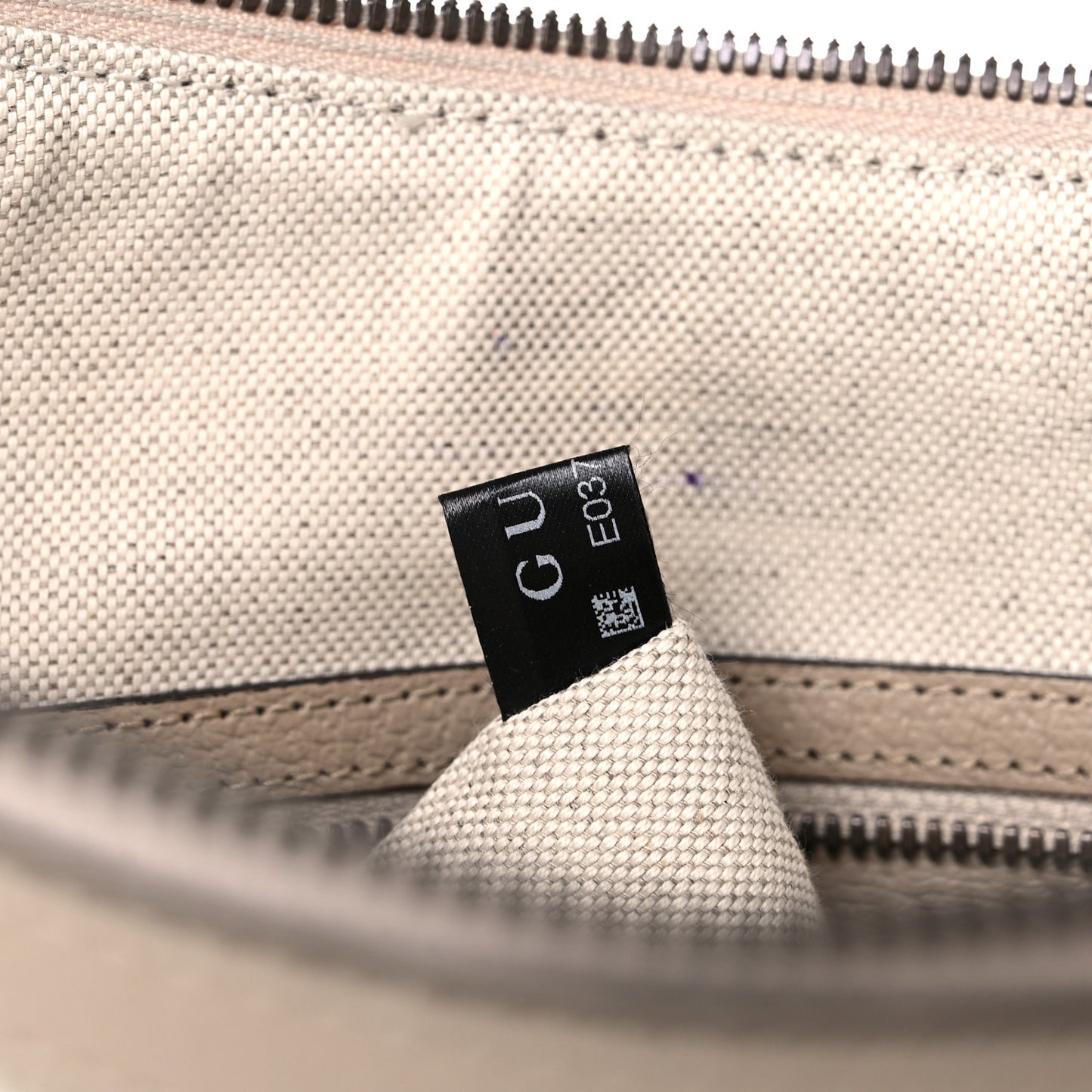 GG Supreme Monogram Textured Dollar Calfskin Web Small Ophidia Half Moon Hobo Beige Mystic White Oatmeal