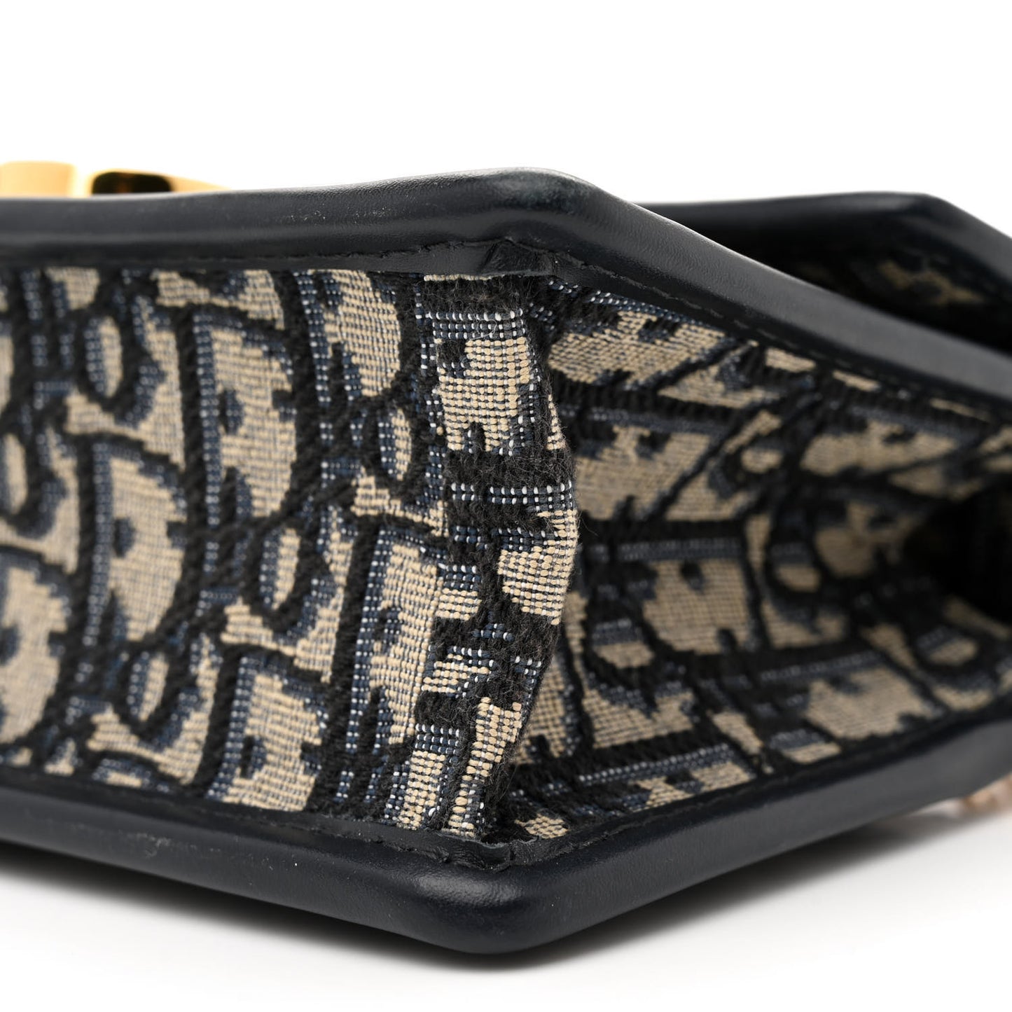 Oblique 30 Montaigne East West Chain Flap Bag Blue