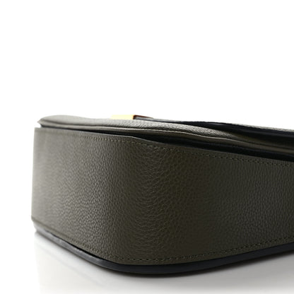 Louis Vuitton Grained Calfskin Vivienne NM Kaki 8 of 8