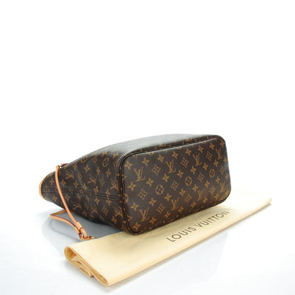Louis Vuitton Monogram Neverfull MM Rose Ballerine 4 of 8