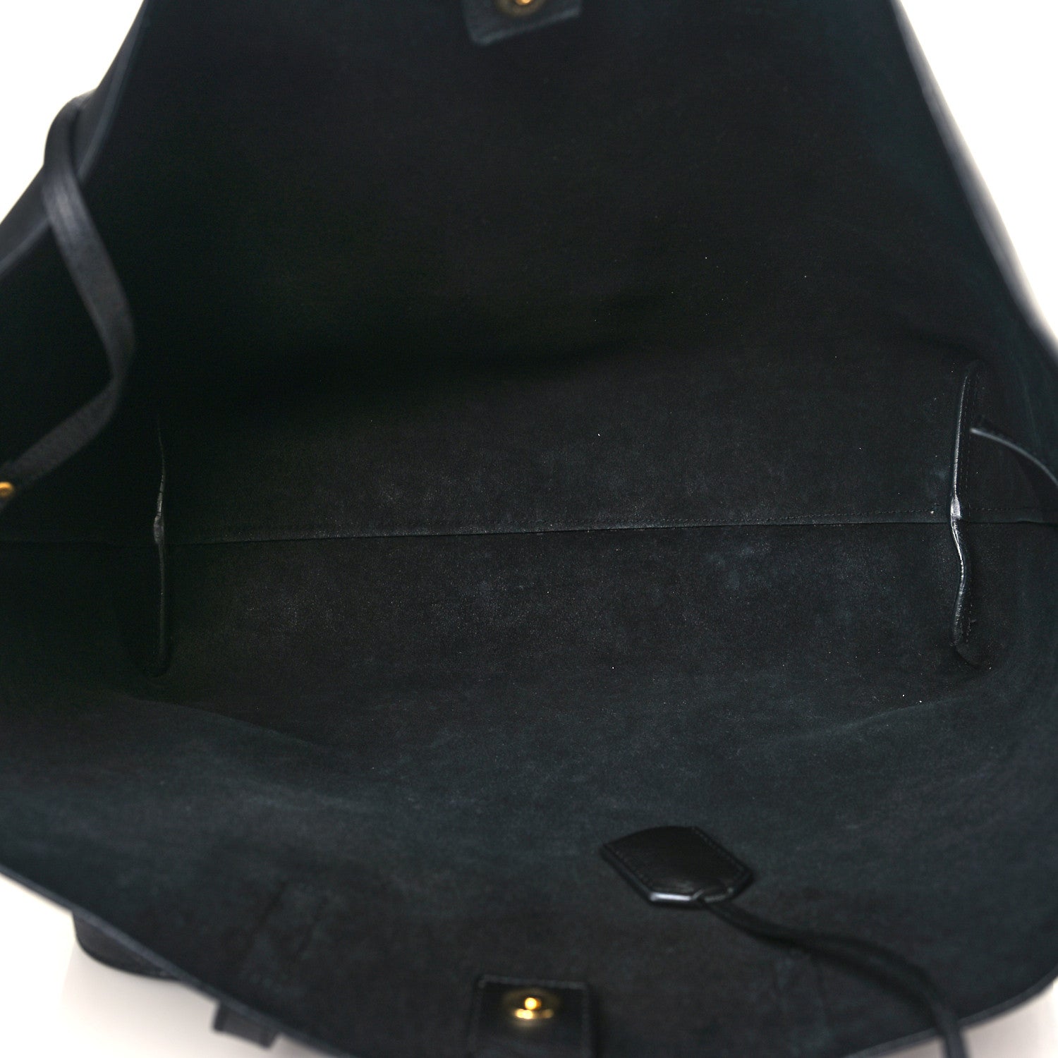 Saint Laurent Calfskin Large Shopping Tote Black 6 of 10