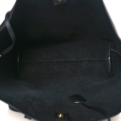 Saint Laurent Calfskin Large Shopping Tote Black 6 of 10