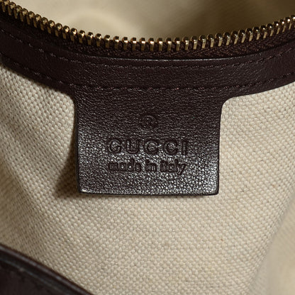 Gucci GG Supreme Monogram Medium Nice Tote Dark Brown 11 of 18