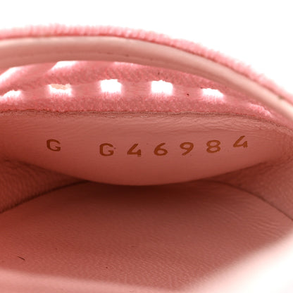 Chanel Cotton Embroidered Cap Toe Ballet Flats 38 Light Pink 9 of 10