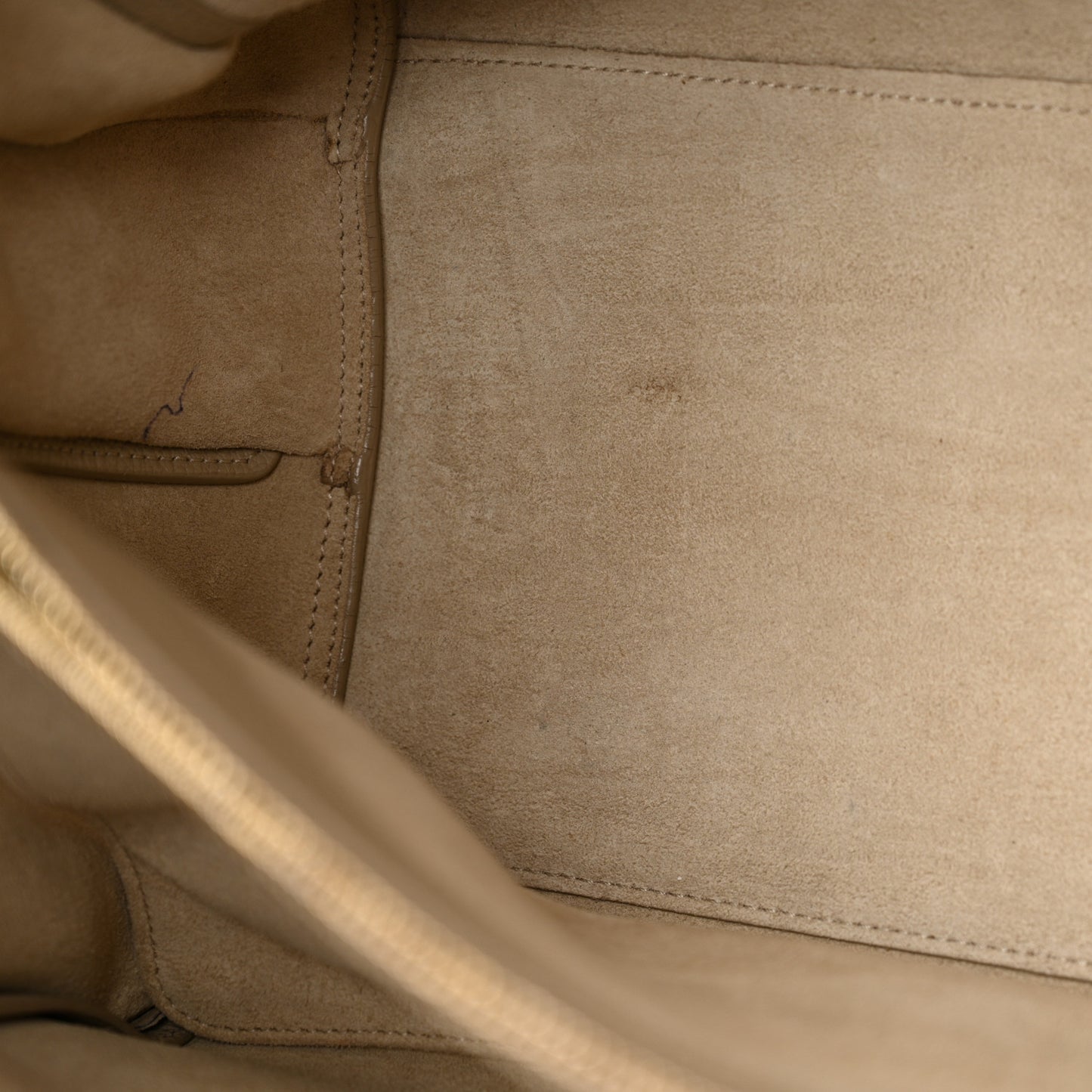 Grained Calfskin Large Souple Sac De Jour Dark Beige