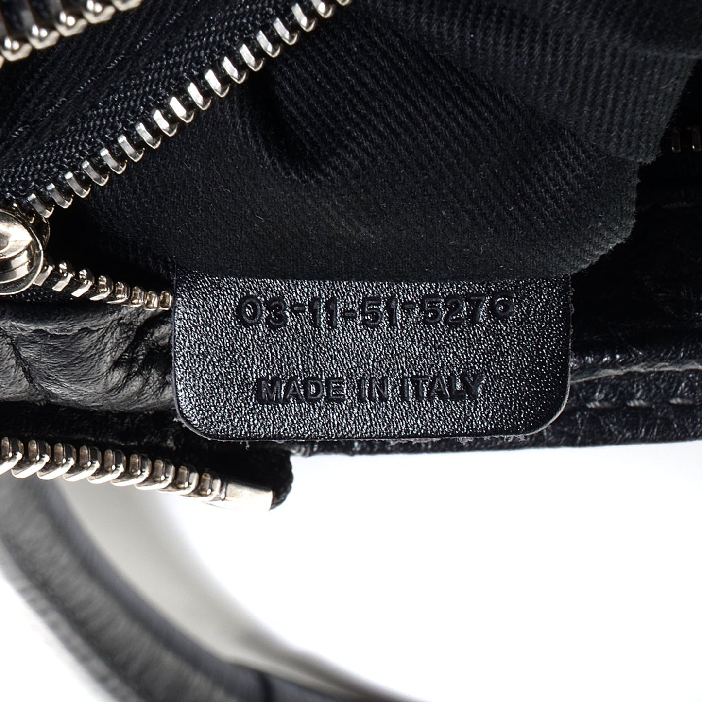 Leather Medium Paddington Satchel Black