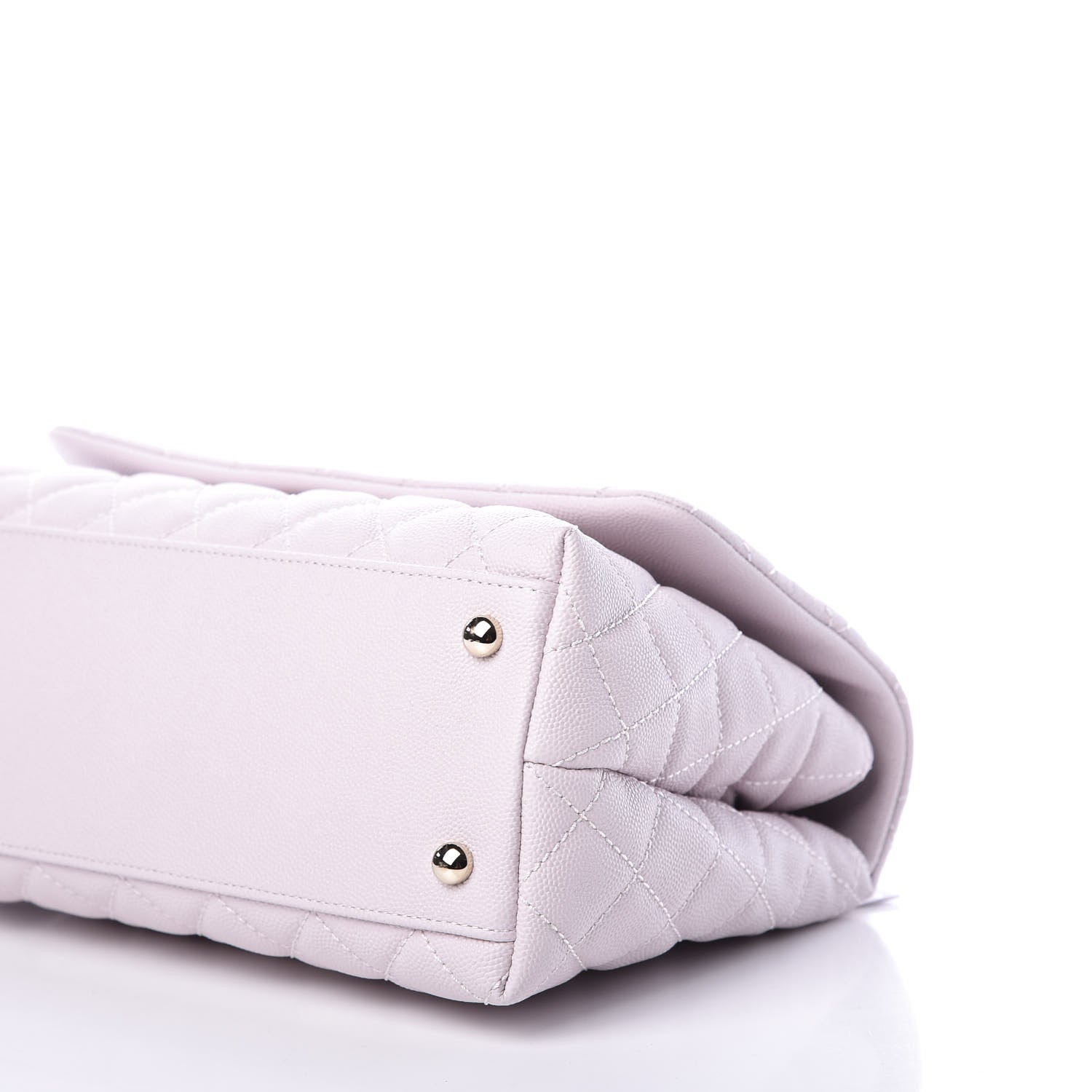 Chanel Caviar Quilted Small Coco Handle Flap Lilas Lilac 6 of 10