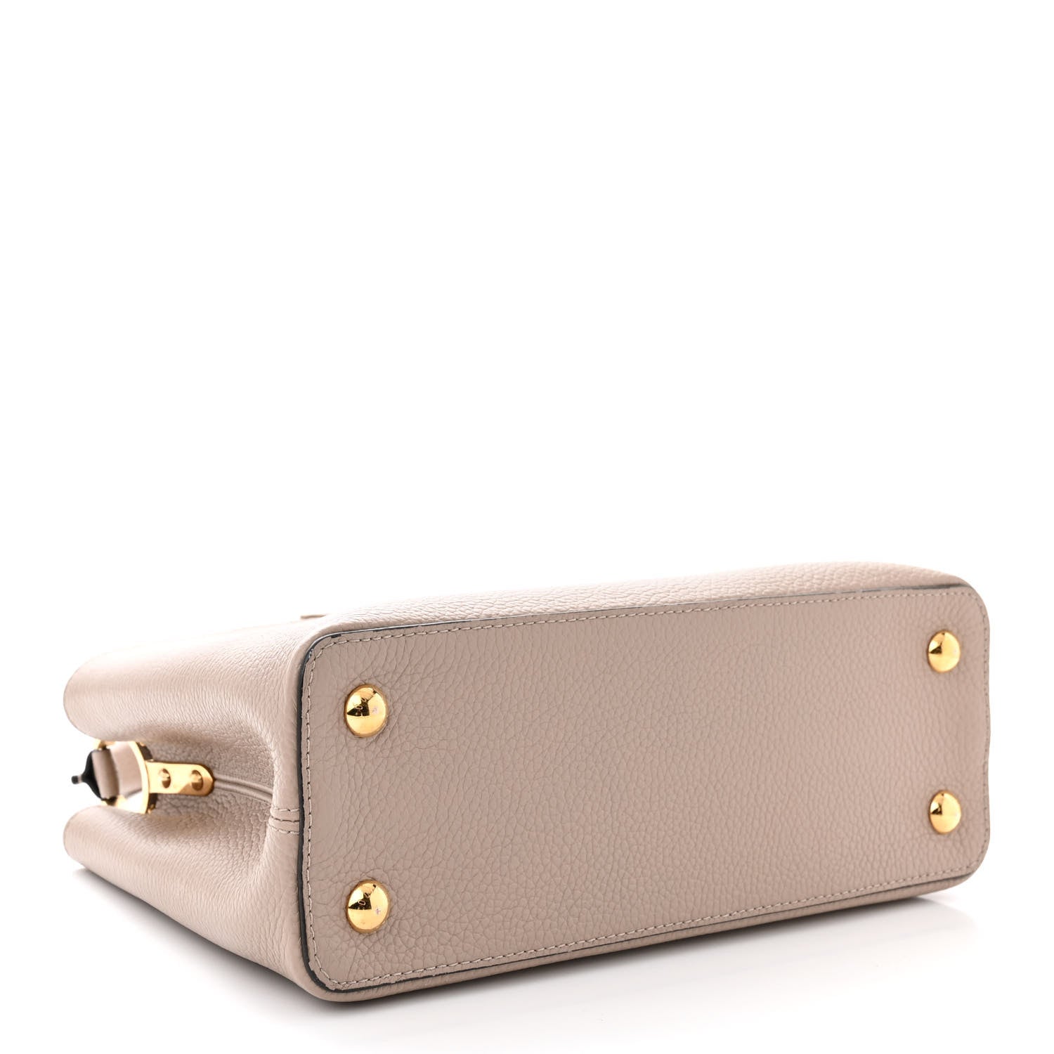 Louis Vuitton Taurillon Capucines MM Galet 4 of 9