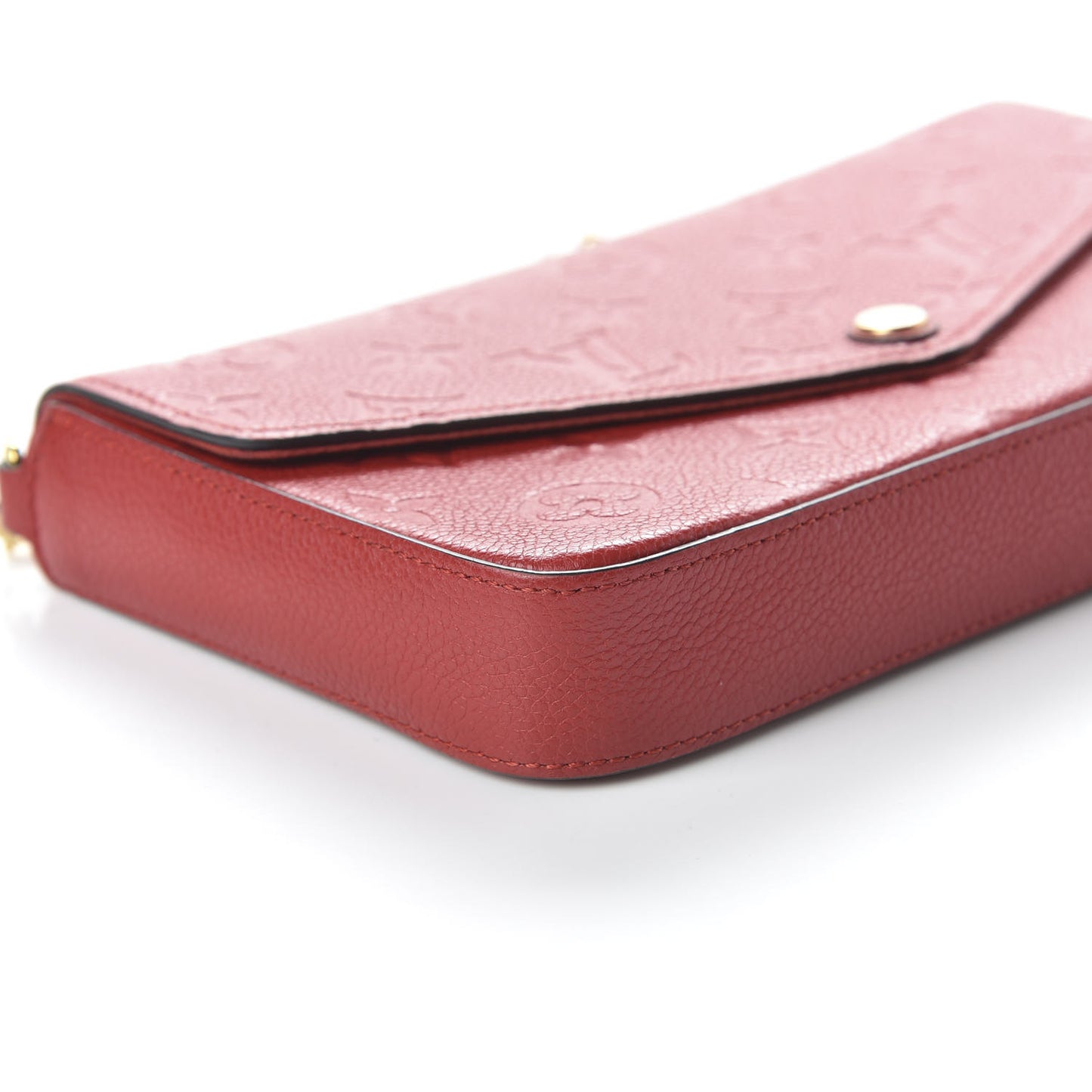 Empreinte Pochette Felicie Chain Wallet Cherry