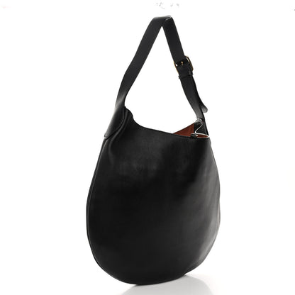 Celine Supple Calfskin Hobo Black 3 of 10