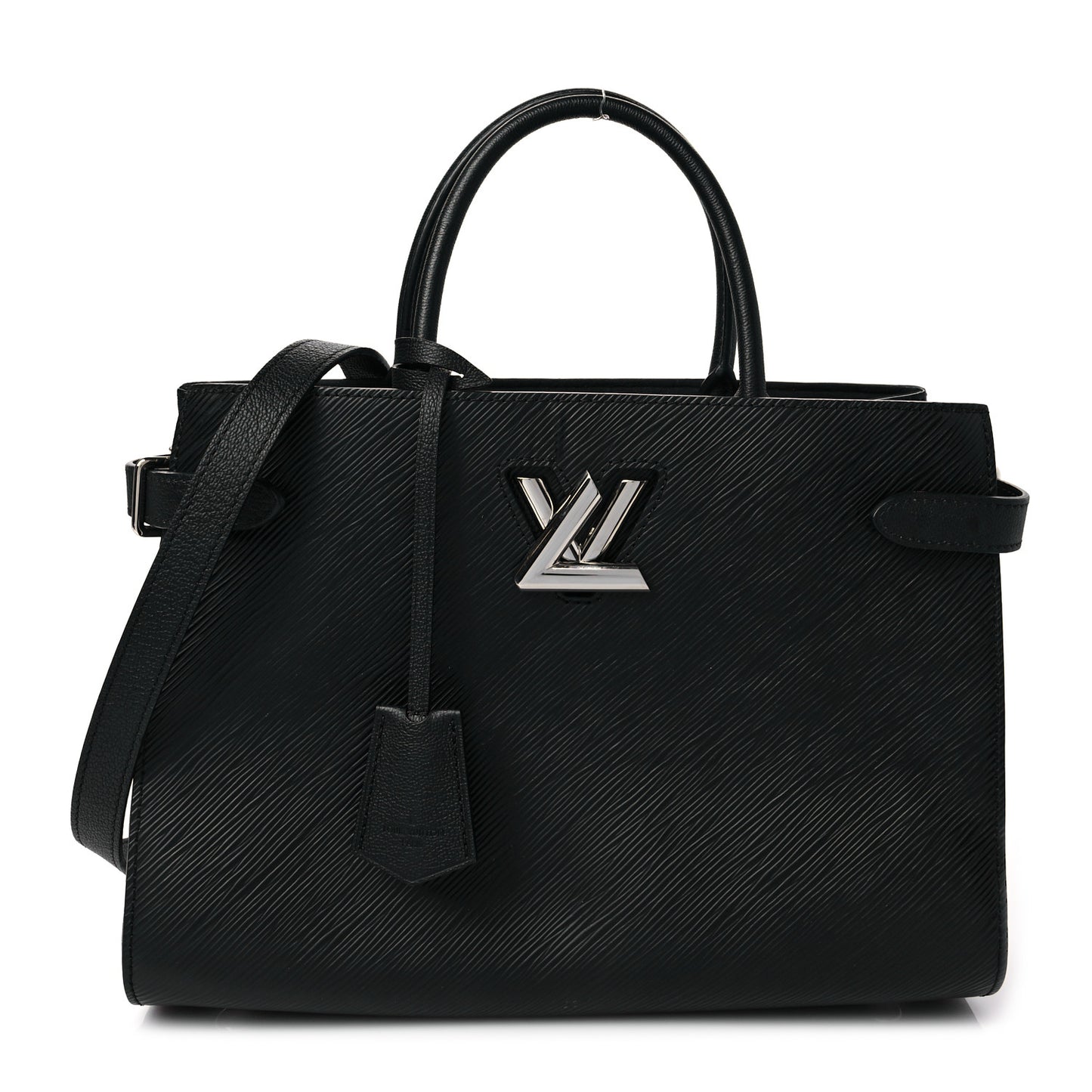 Epi Twist Tote Black