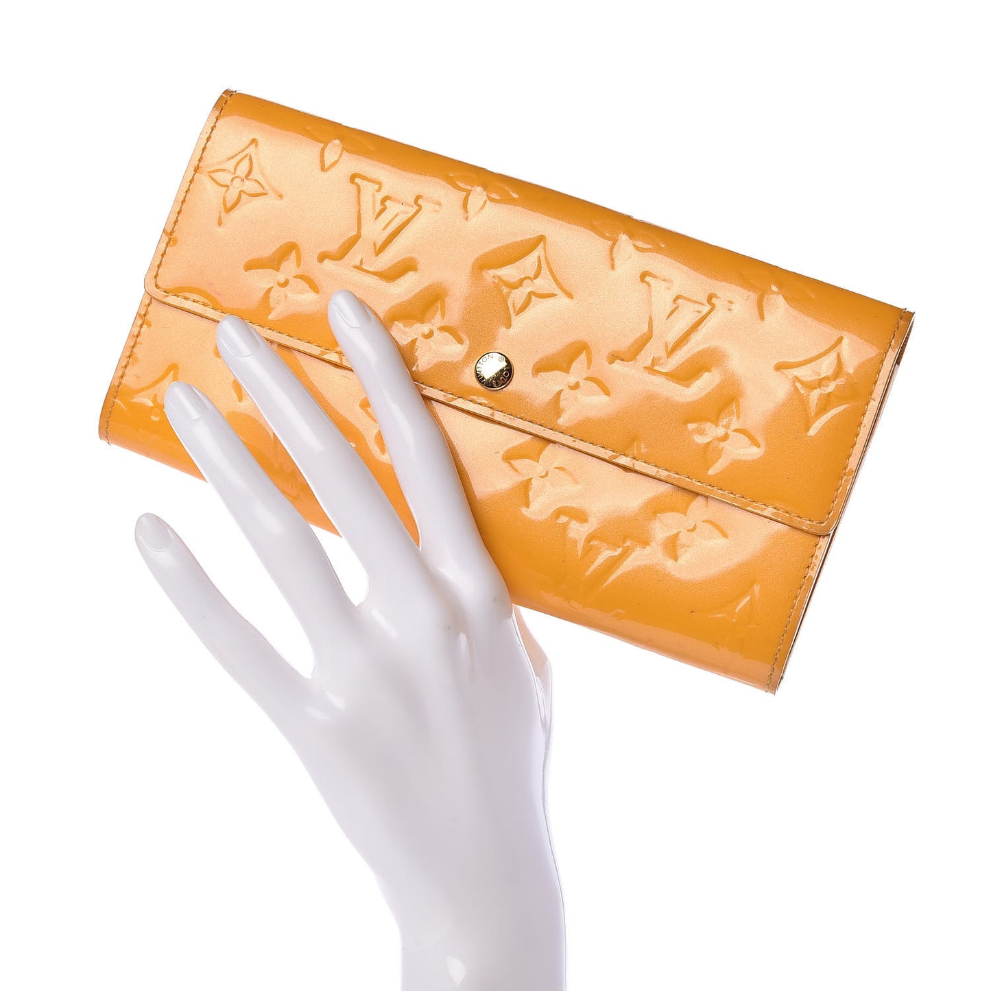 Vernis Sarah Wallet Jaune Passion