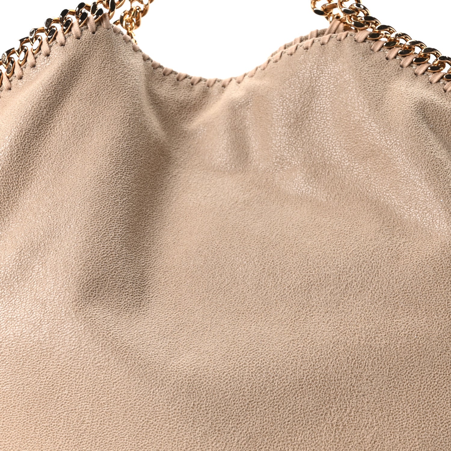 Stella McCartney Shaggy Deer Falabella Fold Over Tote Taupe 8 of 10