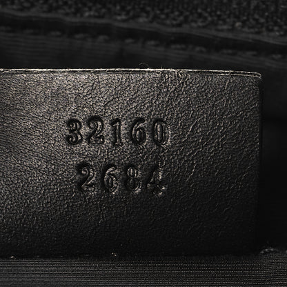 Gucci Denim Monogram Pochette Black 7 of 11