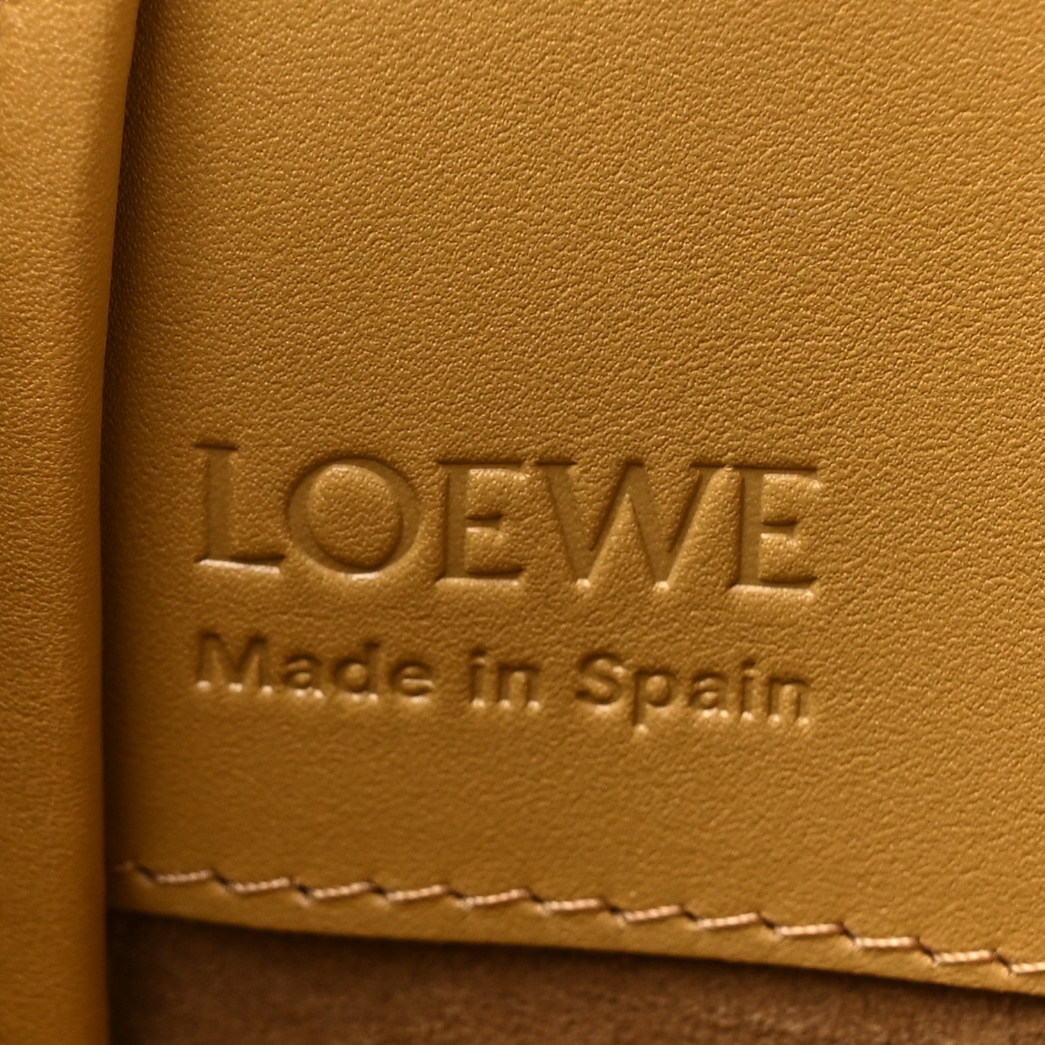 Loewe Calfskin Hammock Slice Bag Sahara 6 of 11