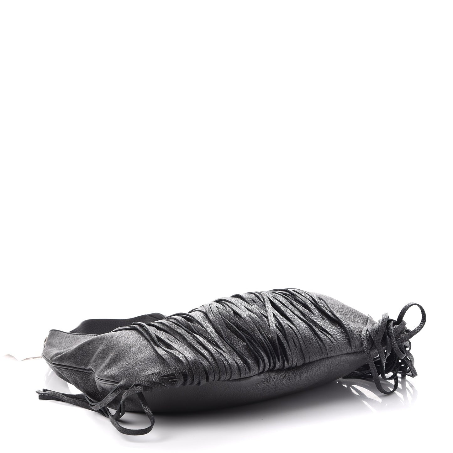 Cellarius Large New Jackie Nouveau Fringe Hobo Black