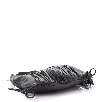 Gucci Cellarius Large New Jackie Nouveau Fringe Hobo Black 4 of 7