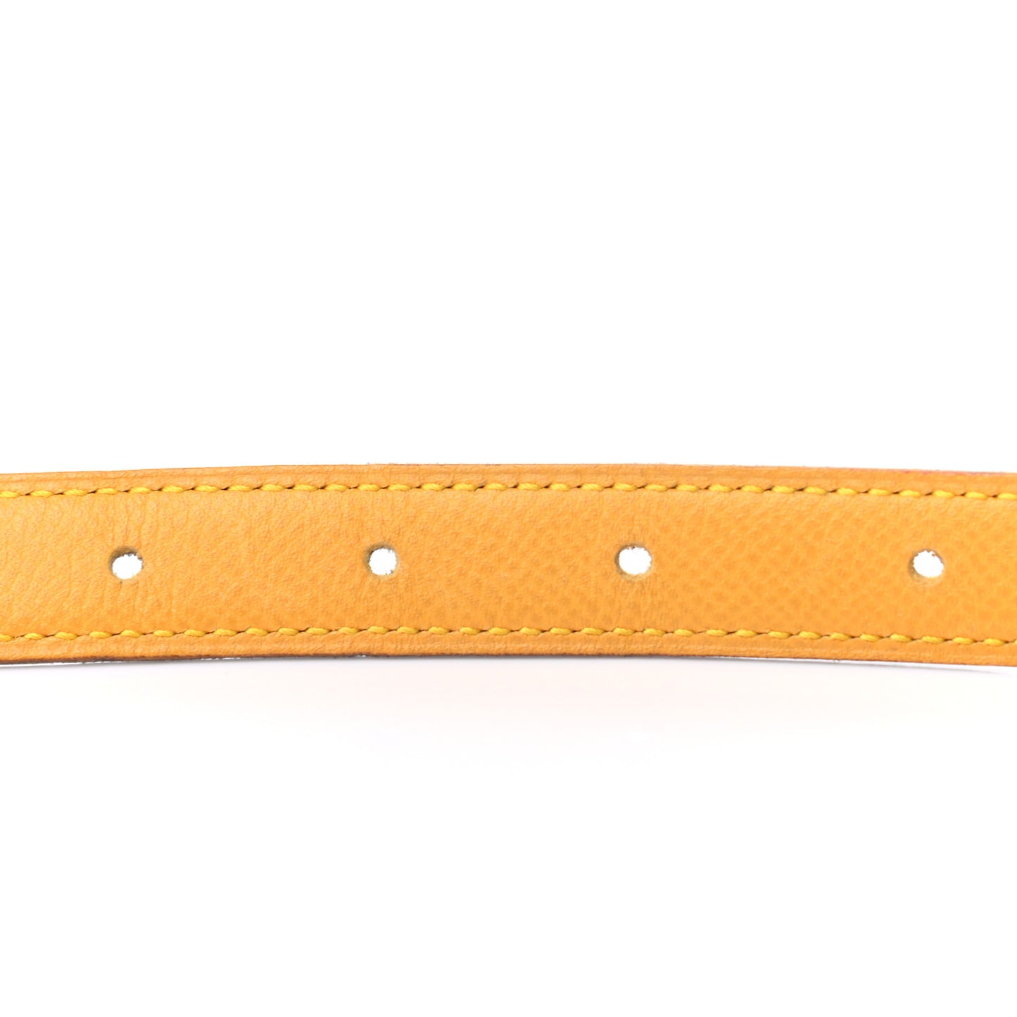 Courchevel Chamonix 24mm Mini Constance H Belt 70 Black Jaune