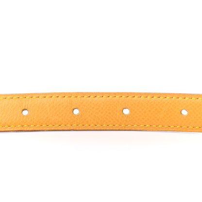 Hermes Courchevel Chamonix 24mm Mini Constance H Belt 70 Black Jaune 3 of 5