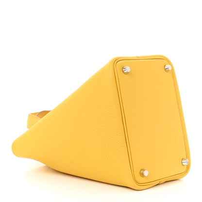 Hermes Taurillon Clemence Picotin Lock 18 PM Sun 4 of 11