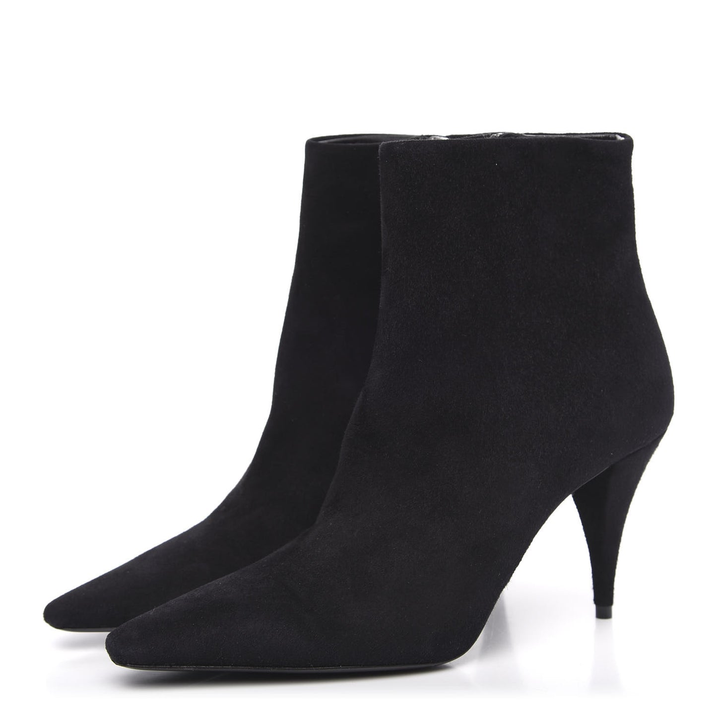 Suede Kiki Ankle 85 Zip Boot 37.5 Black