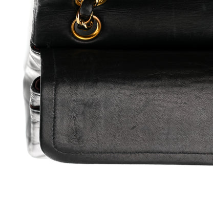 Chanel Lambskin Quilted Small Double Flap Black 11 of 14