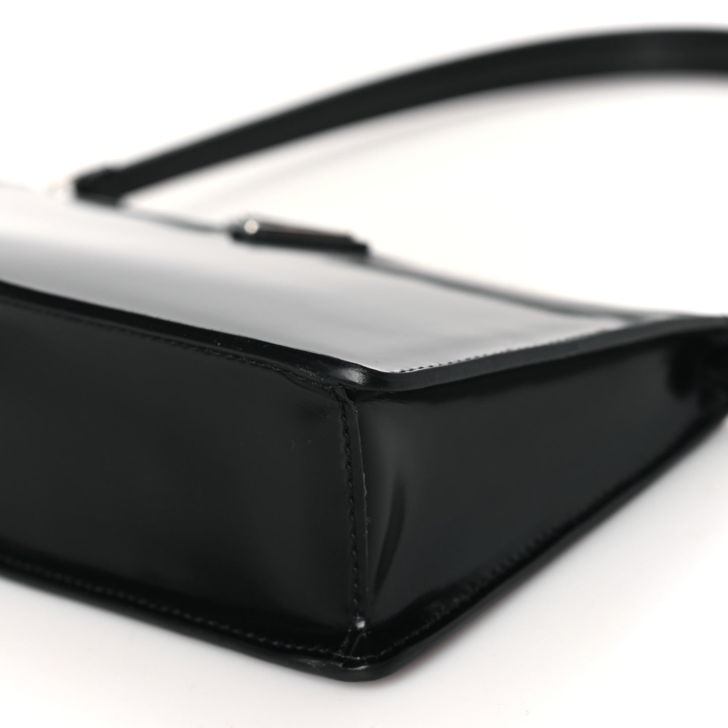 Spazzolato Mini Shoulder Bag Black
