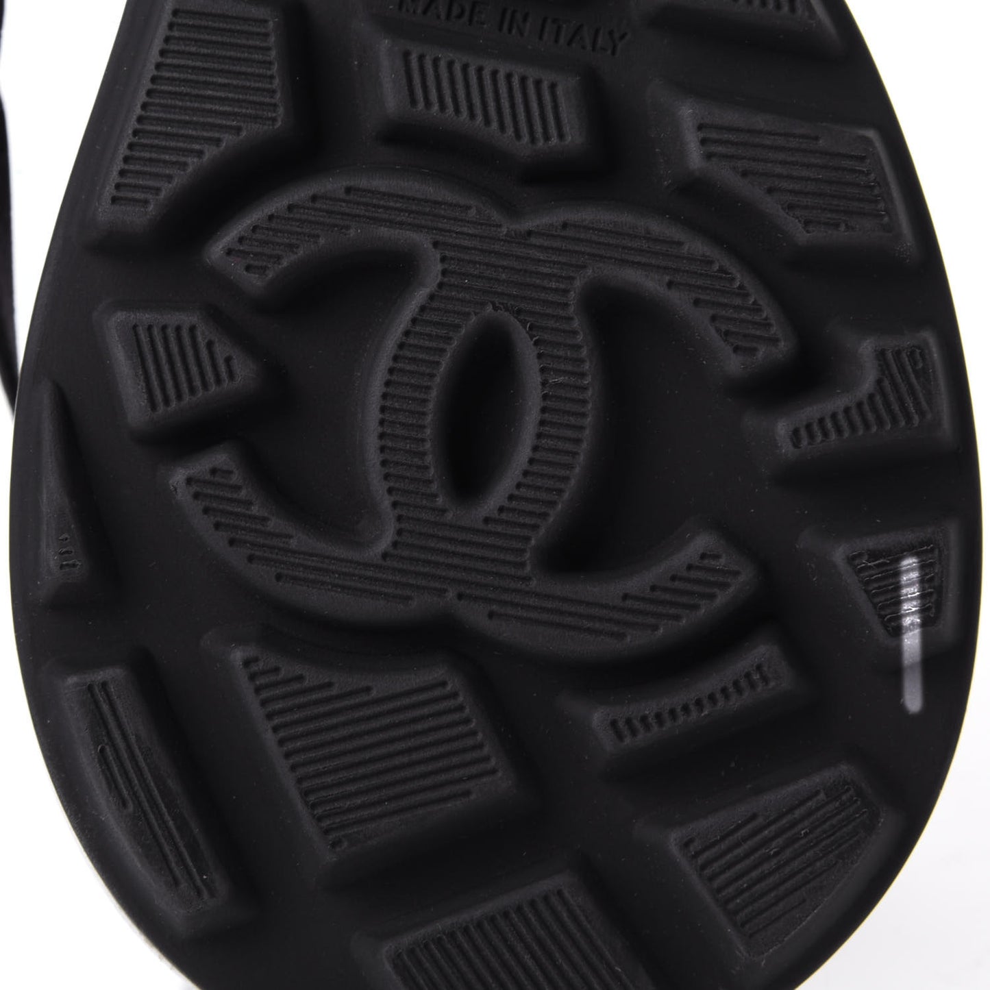 Suede Goatskin CC Sneakers 39.5 Black