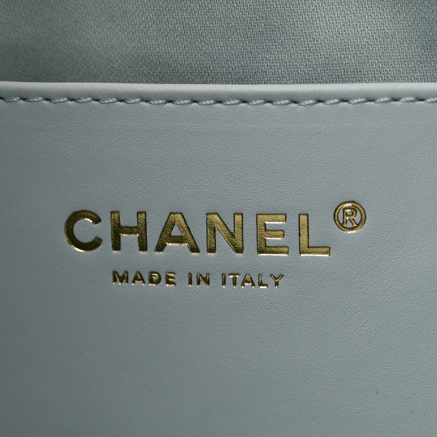 Caviar Quilted Small Chanel 25 Handbag Light Blue