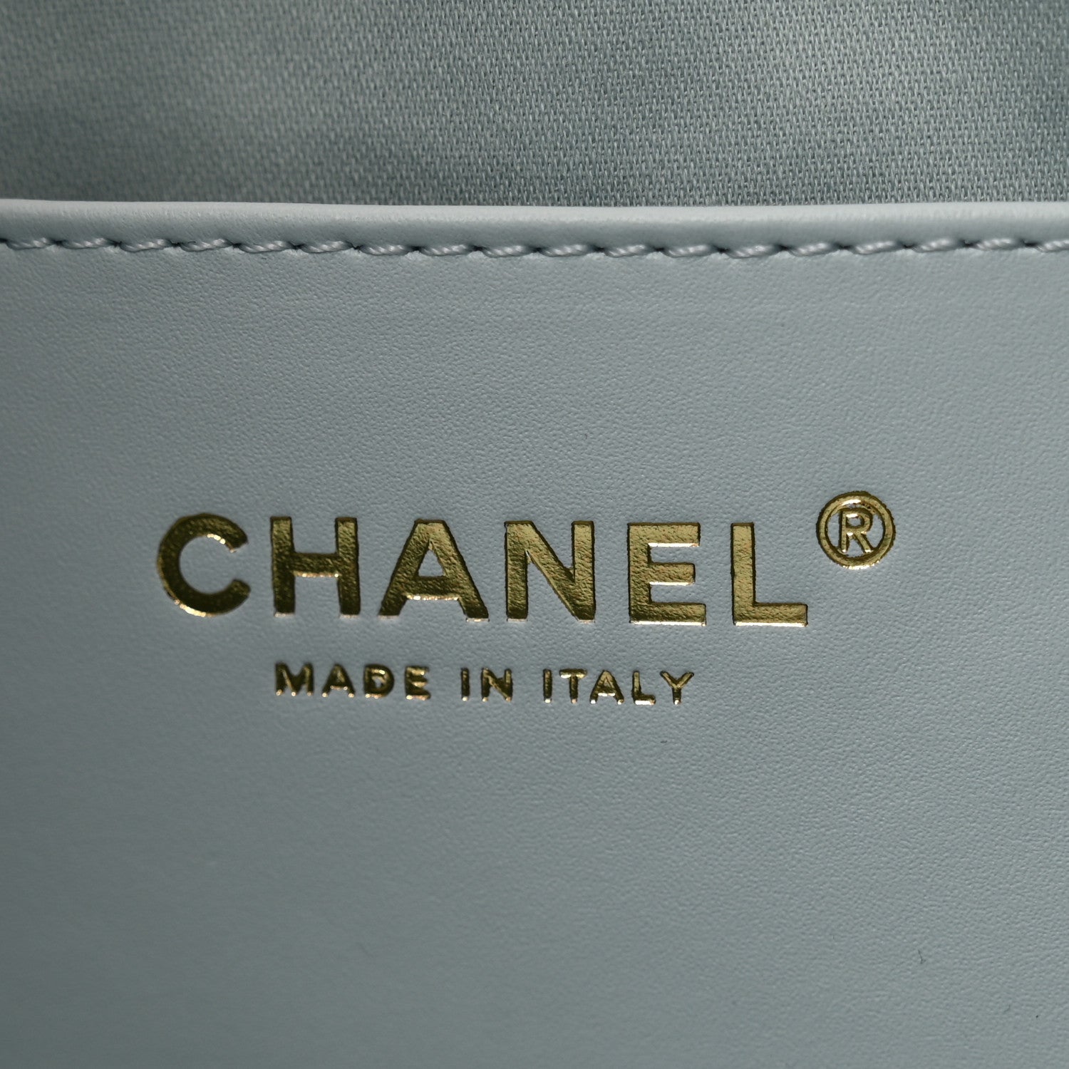 Chanel Caviar Quilted Small Chanel 25 Handbag Light Blue 6 of 13
