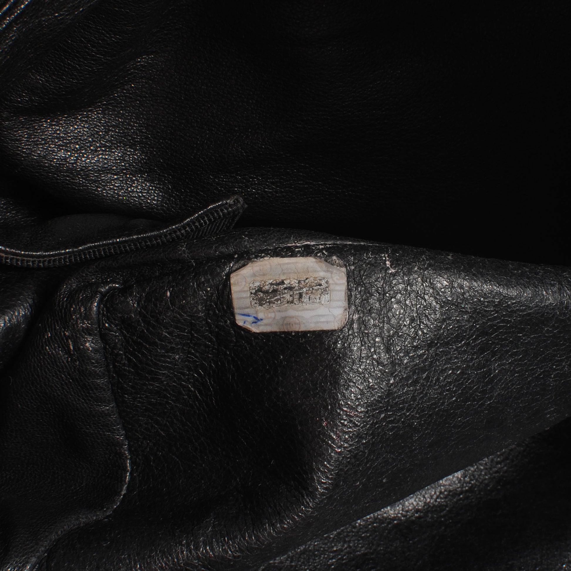 Chanel Lambskin Jumbo Shoulder Bag Black 9 of 9