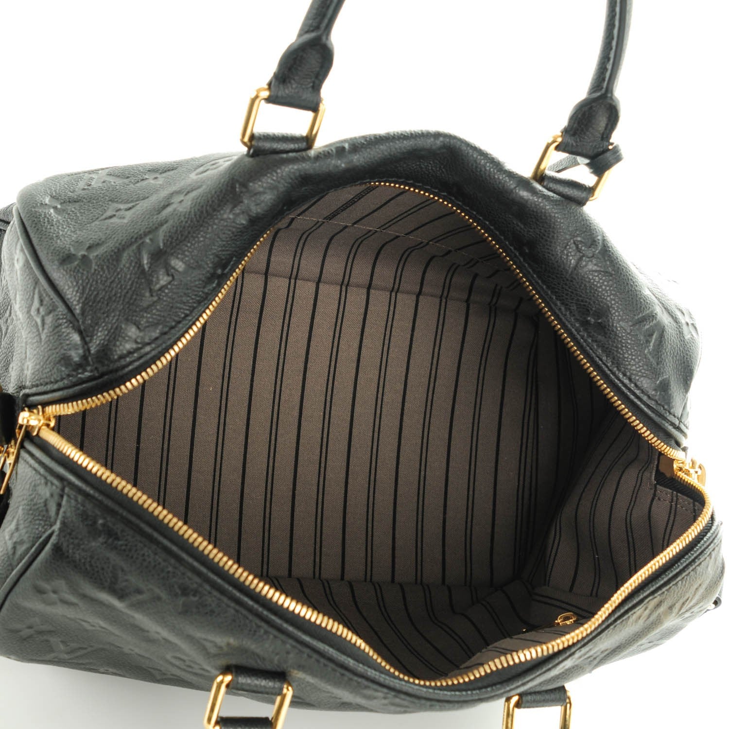 Louis Vuitton Empreinte Speedy Bandouliere 30 Black 5 of 7