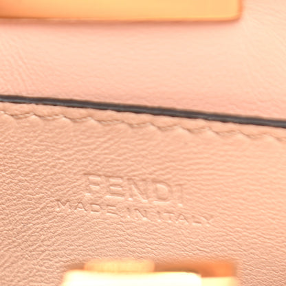 Fendi Nappa Sigma Pico Peekaboo Charm Poudre 6 of 9