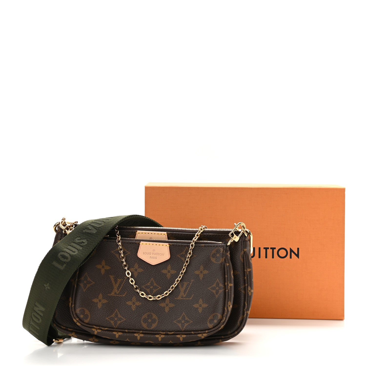 Louis Vuitton Monogram Multi Pochette Accessories Kaki 14 of 14
