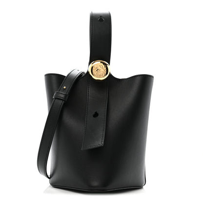 Loewe Smooth Calfskin Mini Pebble Bucket Bag Black 1 of 14