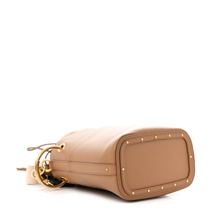 Chloe Smooth Calfskin Small Roy Bucket Bag Nut 4 of 10