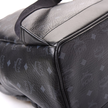 MCM Visetos Studded Medium Stark M Backpack Black 7 of 11