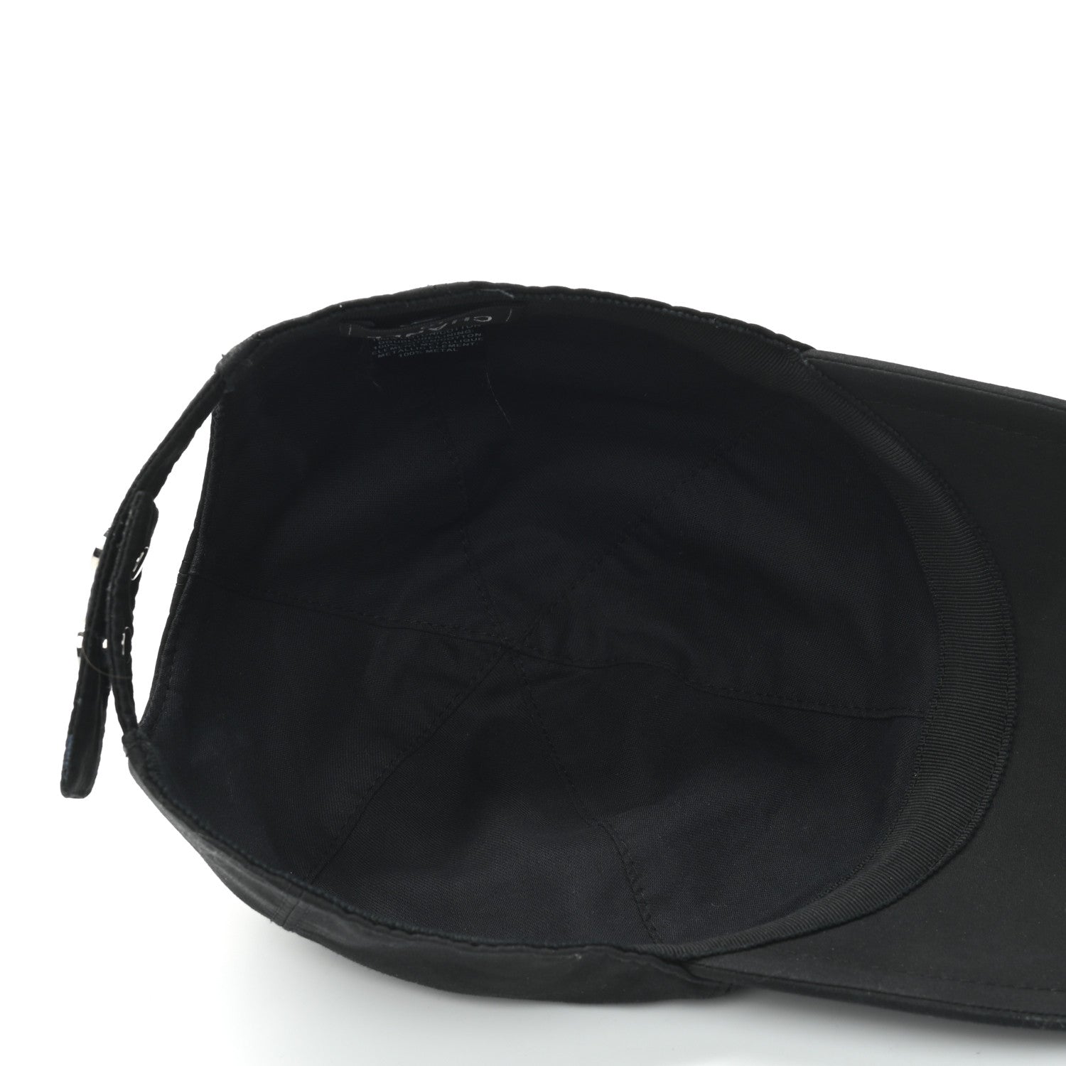 Chanel Cotton CC Cap Hat Black 7 of 8