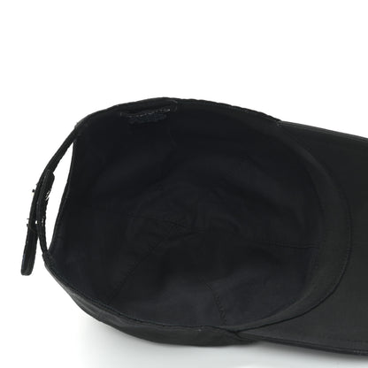 Chanel Cotton CC Cap Hat Black 7 of 8